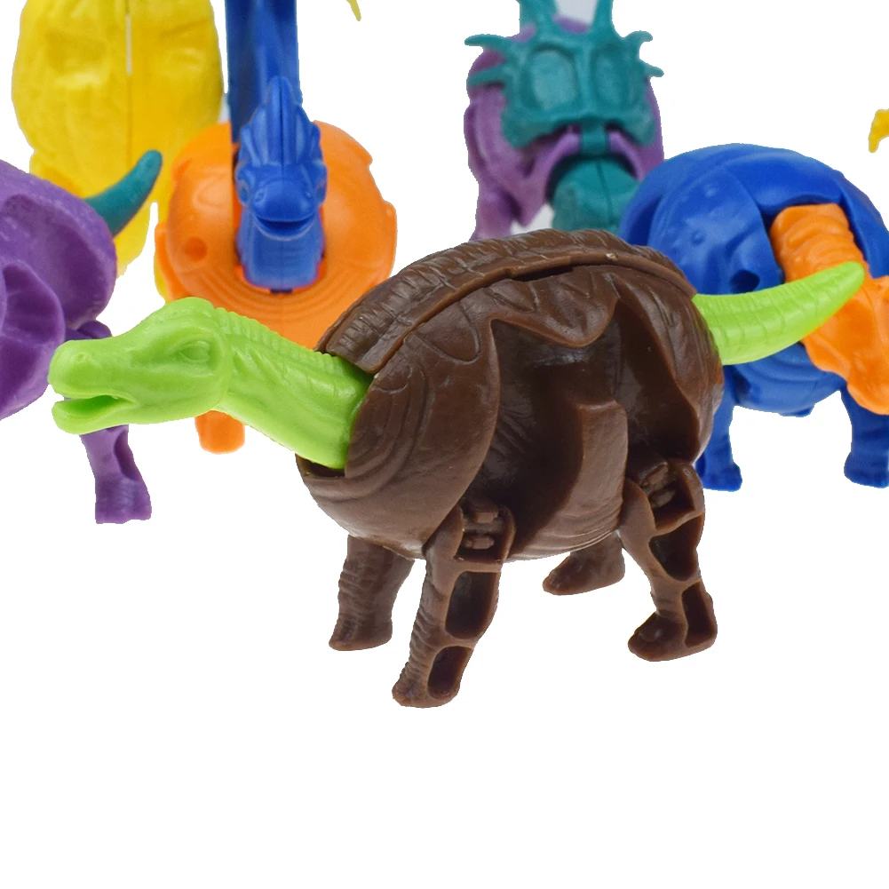 12 Kinds of Dew Color Dinosaur Deformation Egg Toy Animal Deformation Egg Children PuzzleToy Wholesale Plastic
12 Kinds of Dew Color Dinosaur Deformation Egg Toy Animal Deformation Egg Children PuzzleToy Wholesale Plastic