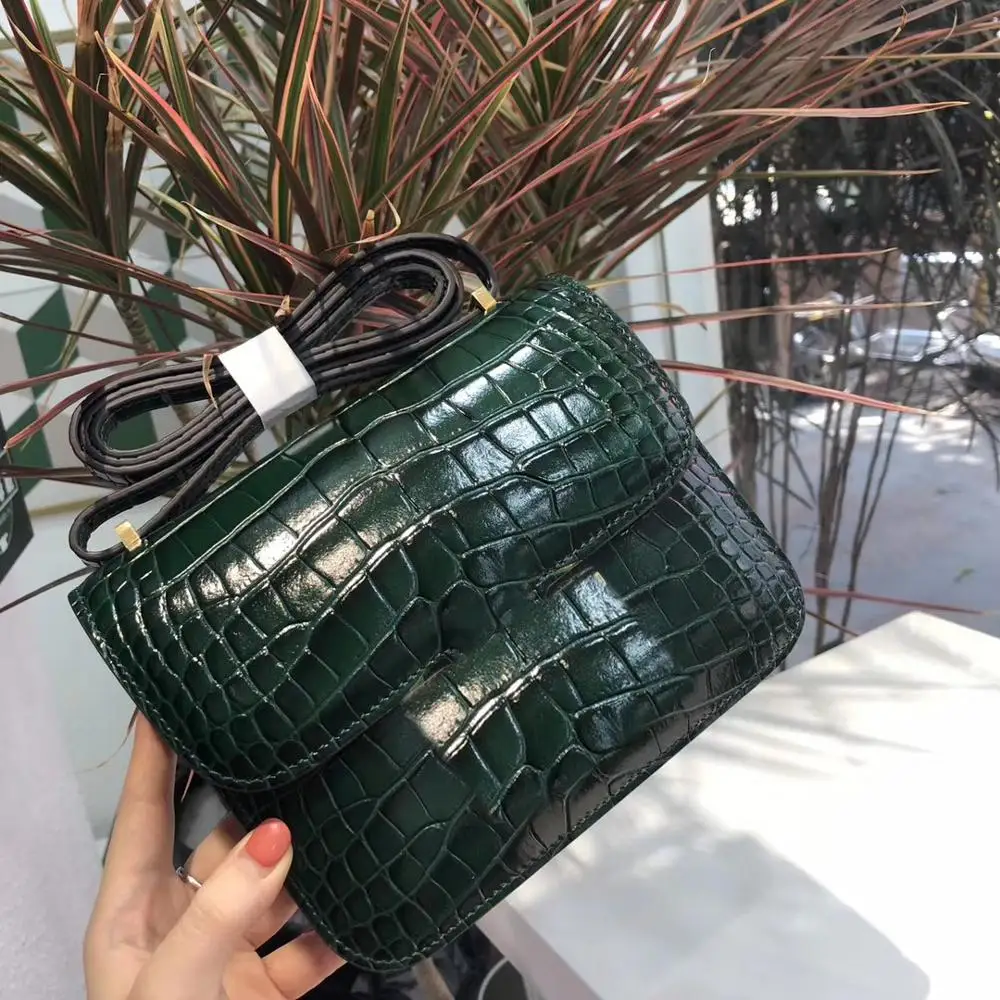free shipping 2020 gold hardware fashion alligator genuine cow leather women one shoulder bag crossbody bag 2size 8 color
free shipping 2020 gold hardware fashion alligator genuine cow leather women one shoulder bag crossbody bag 2size 8 color