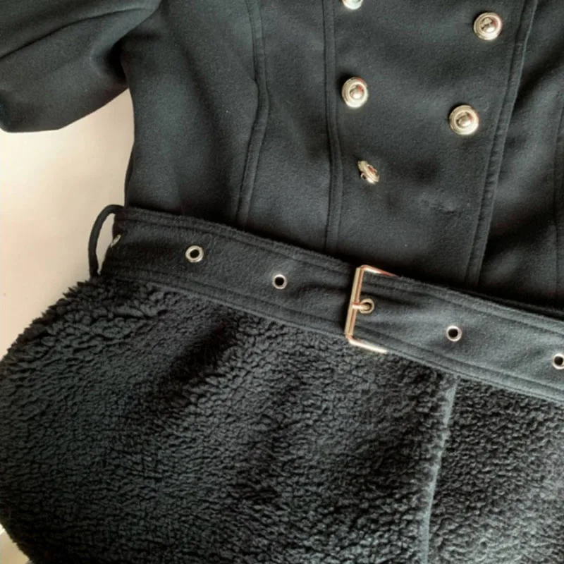Women Wool Coat Jacket Autumn Winter Thick Fashion Patchwork Fleece Office Lady Elegant Outwear Coats Woolen Overcoat Oversized
Women Wool Coat Jacket Autumn Winter Thick Fashion Patchwork Fleece Office Lady Elegant Outwear Coats Woolen Overcoat Oversized