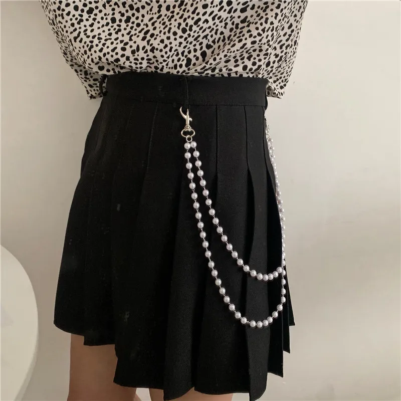 Цепь для брюк JK Bad Pearl для мужчин и женщин, металлический шнурок в стиле хип-хоп и панк, популярное украшение
Цепь для брюк JK Bad Pearl для мужчин и женщин, металлический шнурок в стиле хип-хоп и панк, популярное украшение