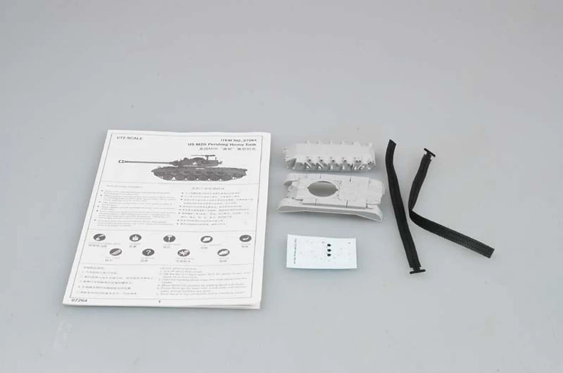 Trumpeter 07264 1/72 US M26(T26E3) Pershing Heavy Tank Plastic Assembly Model Building Kit
Trumpeter 07264 1/72 US M26(T26E3) Pershing Heavy Tank Plastic Assembly Model Building Kit