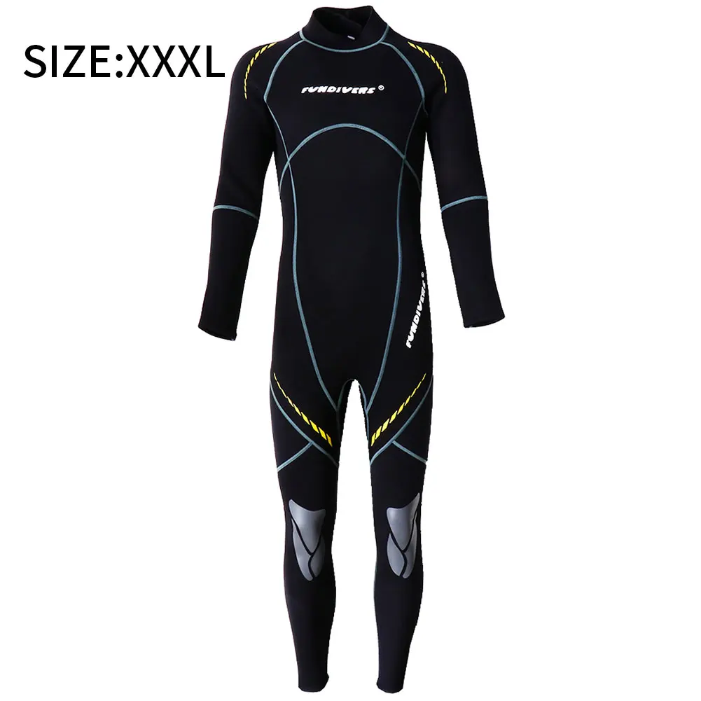 Premium Neoprene Wetsuit 3mm Men Scuba Diving Thermal Winter Warm Wetsuits Full Suit Swimming Surfing Kayaking Equipment Black 
Premium Neoprene Wetsuit 3mm Men Scuba Diving Thermal Winter Warm Wetsuits Full Suit Swimming Surfing Kayaking Equipment Black