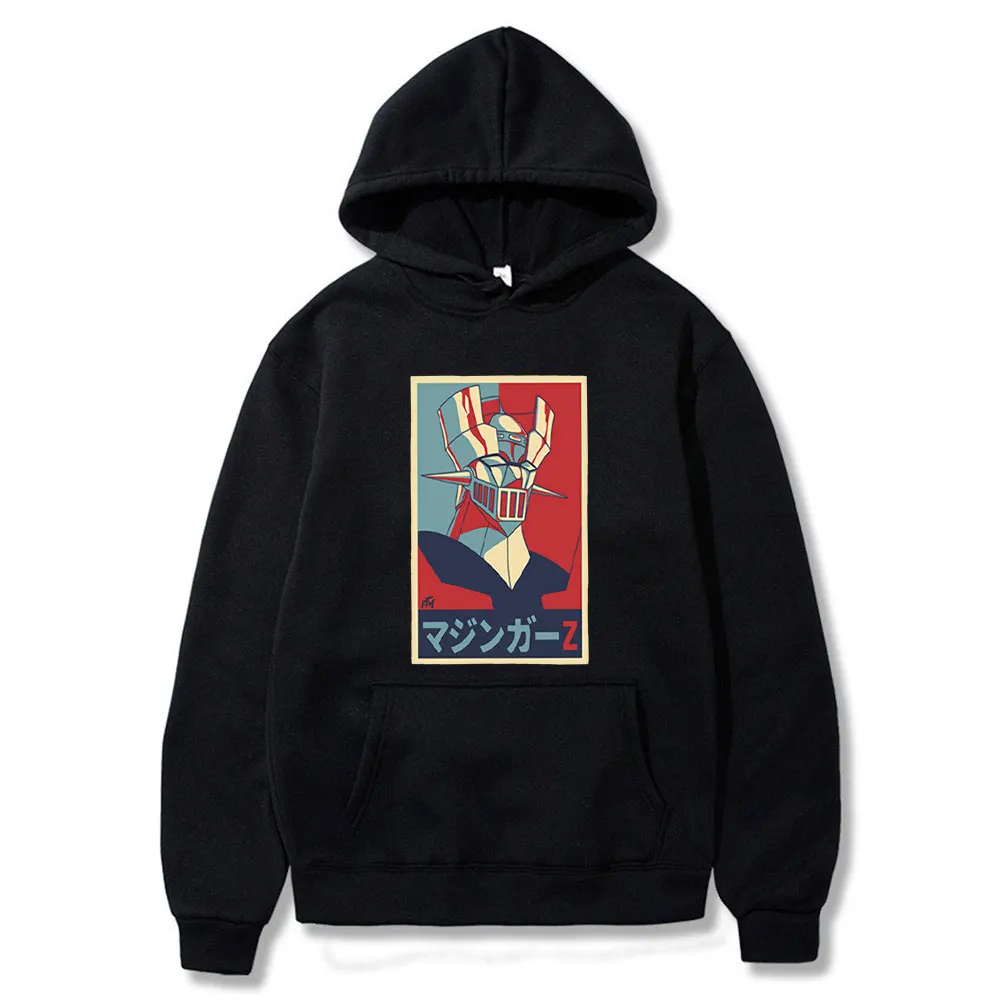 Mazinger Z Hoodies Sweatshirt Men Hooded Hoodie Japanese Anime New Streetwear Tracksuit Autumn Winter Fleece Hip hop Pullovers
Mazinger Z Hoodies Sweatshirt Men Hooded Hoodie Japanese Anime New Streetwear Tracksuit Autumn Winter Fleece Hip hop Pullovers