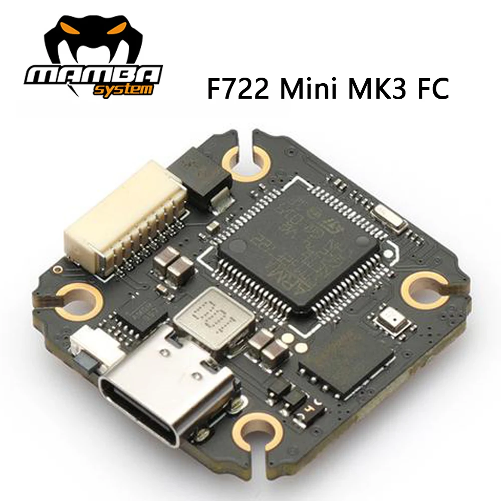 DIATONE MAMBA Basic F722 Mini MK3 Flight Controller W/ OSD Settings STM32F722RET6 MPU6000 M2/20X20mm for PFV Racing Drone
DIATONE MAMBA Basic F722 Mini MK3 Flight Controller W/ OSD Settings STM32F722RET6 MPU6000 M2/20X20mm for PFV Racing Drone