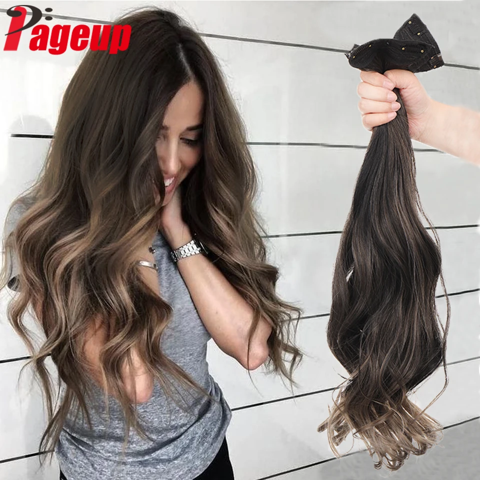 PAGEUP Hair Extension Wig Female Long Hair Wavy Curly Hair Extension Piece Invisible Seamless Wig Piece Three-Piece Hair Women
PAGEUP Hair Extension Wig Female Long Hair Wavy Curly Hair Extension Piece Invisible Seamless Wig Piece Three-Piece Hair Women
