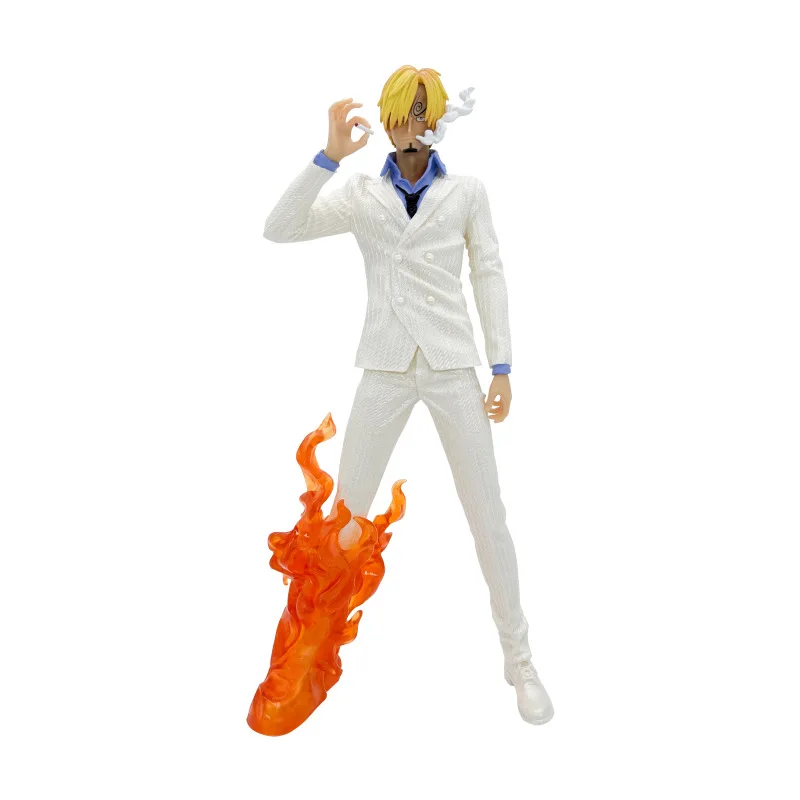 One Piece Fantasy Sanji Two-Color Black Foot Fragrant Custard Flame 32CM Collection Limited Edition Hand-made Decoration
One Piece Fantasy Sanji Two-Color Black Foot Fragrant Custard Flame 32CM Collection Limited Edition Hand-made Decoration