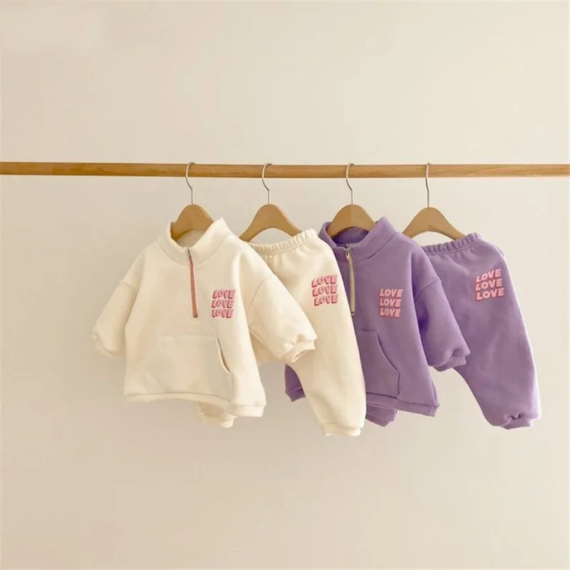 2022 New Spring Autumn Children's Sweatshirt Set Boys Toddler Girls Turtleneck Sweatshirts + Elastic Mid Waist Pants Two-piece
2022 New Spring Autumn Children's Sweatshirt Set Boys Toddler Girls Turtleneck Sweatshirts + Elastic Mid Waist Pants Two-piece