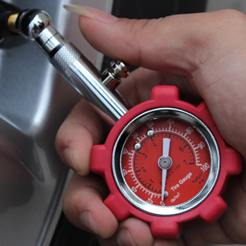 

High Accuracy Tire Pressure Gauge 100psi For Accurate Car Air Pressure Tyre Gauge For Car Truck Motorcycle