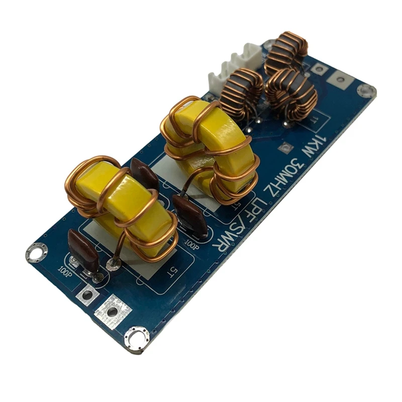 Low Pass Filter Board Diy Kits LPF 1000W 1Kw 30Mhz SWR for HF SSD Amplifier Output
Low Pass Filter Board Diy Kits LPF 1000W 1Kw 30Mhz SWR for HF SSD Amplifier Output