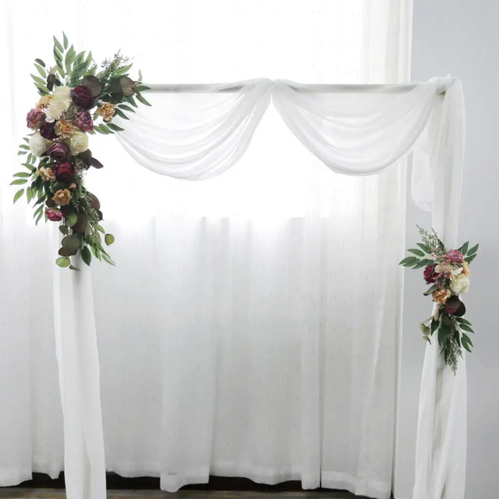 2Pcs Wedding Arch Flowers Artificial Floral for Wedding Party Backdrop Decoration
2Pcs Wedding Arch Flowers Artificial Floral for Wedding Party Backdrop Decoration