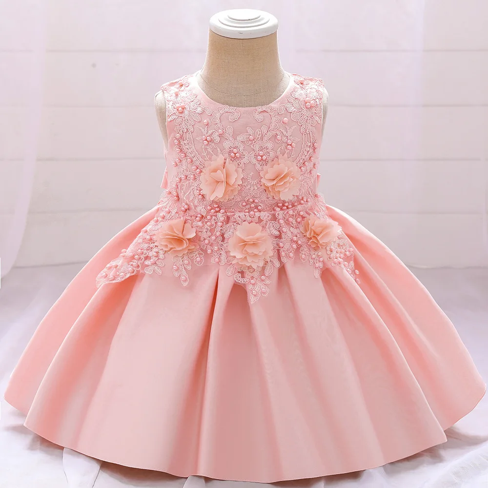 Baby Girl Princess Party Fluffy Dress Appliques Flower Wedding Gown 1 to 5 Year Pearls Children Clothing Kids Clothes
Baby Girl Princess Party Fluffy Dress Appliques Flower Wedding Gown 1 to 5 Year Pearls Children Clothing Kids Clothes