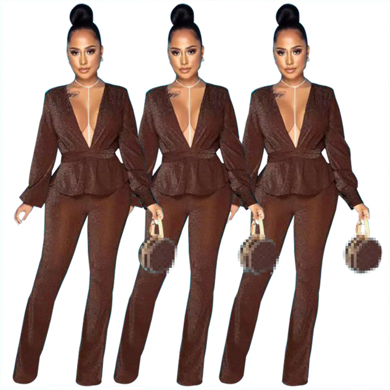 two piece set women 2 piece set women outfits winter clothes pants sets wholesale items for business female clothing 2021
two piece set women 2 piece set women outfits winter clothes pants sets wholesale items for business female clothing 2021