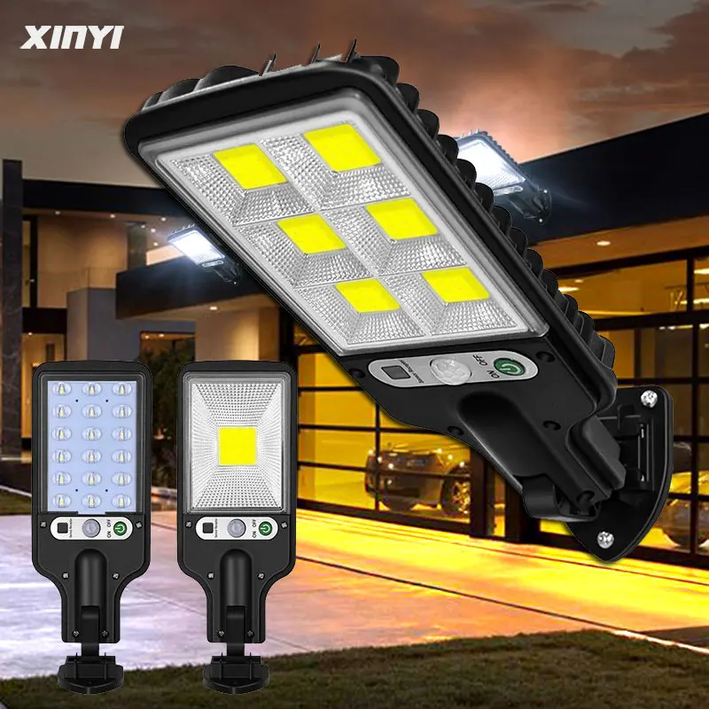 LED Solar Powered Street Light PIR Motion Sensor Dimmable Lights Outdoor IP65 Waterproof Night Light with 3 Modes Light Solar
LED Solar Powered Street Light PIR Motion Sensor Dimmable Lights Outdoor IP65 Waterproof Night Light with 3 Modes Light Solar