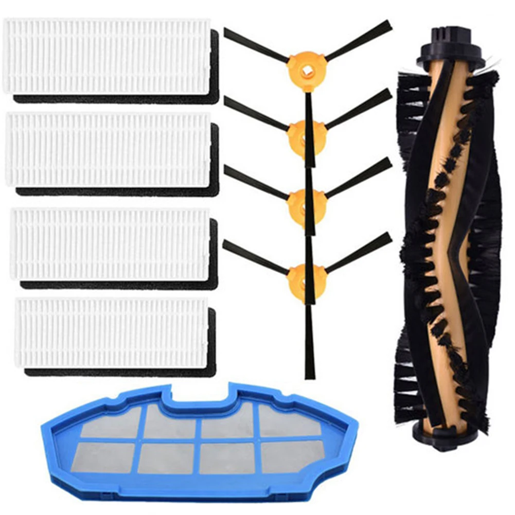 10pcs Accessory Replacement Parts Side Brushes Filters Main Brushes For EcoVacs Deebot N79 N79S N79SE N79W Deebot 500
10pcs Accessory Replacement Parts Side Brushes Filters Main Brushes For EcoVacs Deebot N79 N79S N79SE N79W Deebot 500
