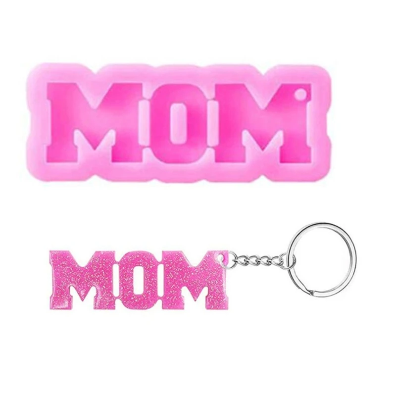 4 Pcs Mom Keychain Silicone Mold Mother Day MOM Shape Molds with 20 Pcs Key Rings for DIY Decor Gift for MOM
4 Pcs Mom Keychain Silicone Mold Mother Day MOM Shape Molds with 20 Pcs Key Rings for DIY Decor Gift for MOM