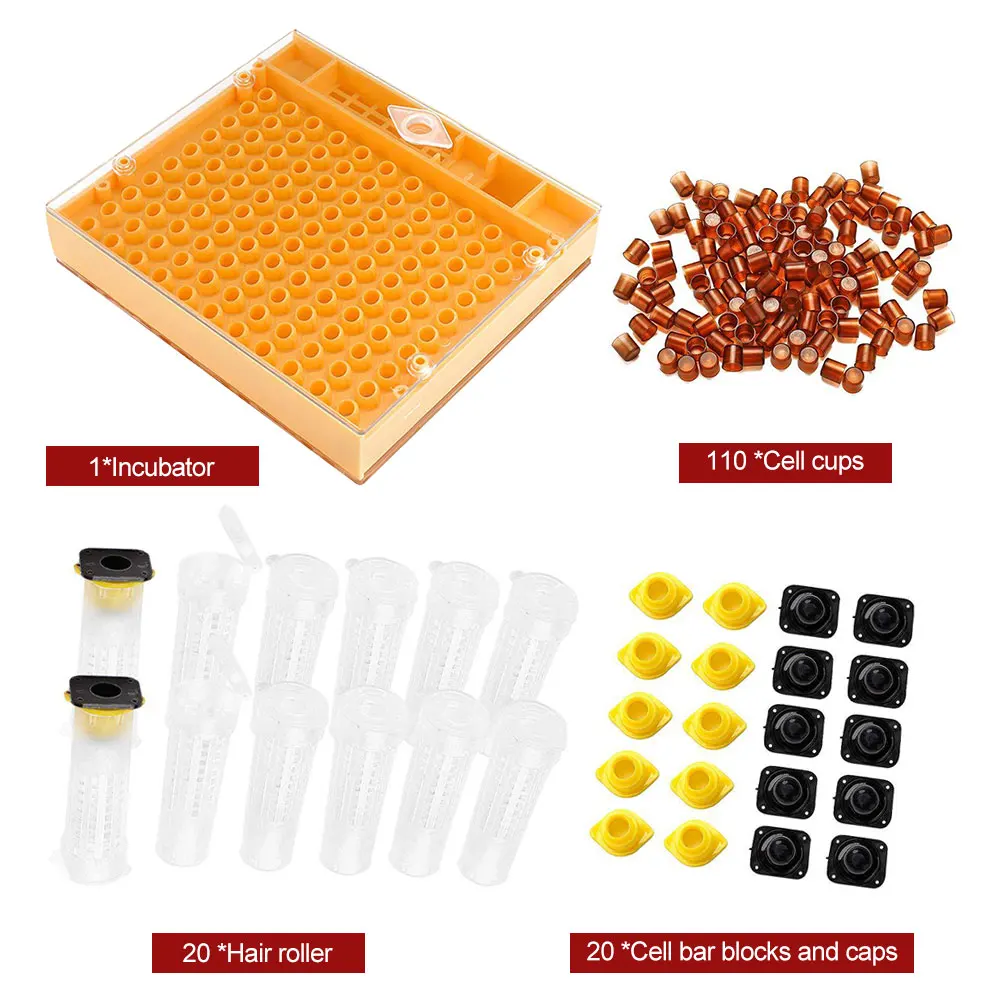 Beekeeping Queen Rearing Cell Cup Kit Equipment Apiculture System Bee Keeper Cultivate Queen-bee Set Wangtai Beekeeping tools
Beekeeping Queen Rearing Cell Cup Kit Equipment Apiculture System Bee Keeper Cultivate Queen-bee Set Wangtai Beekeeping tools