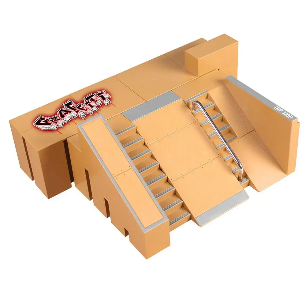 Finger Skating Board Skate Park Kit Ramp Parts for Finger Skateboard Durable Ultimate Parks Training Props Funny Training Toys
Finger Skating Board Skate Park Kit Ramp Parts for Finger Skateboard Durable Ultimate Parks Training Props Funny Training Toys