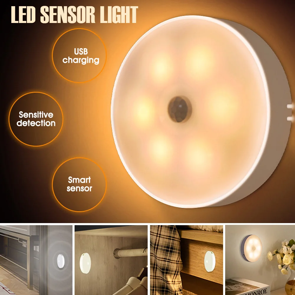 Stick-on LED Night Light Eye-Care Magnetic Night Lamp USB Rechargable Motion Sensor Light for Bedroom/Bathroom/Kitchen/Hallway
Stick-on LED Night Light Eye-Care Magnetic Night Lamp USB Rechargable Motion Sensor Light for Bedroom/Bathroom/Kitchen/Hallway