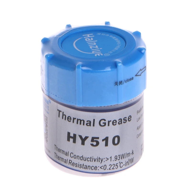 Термопаста YYDS, 10 г, HY510, серая силиконовая паста для охлаждения процессора
Термопаста YYDS, 10 г, HY510, серая силиконовая паста для охлаждения процессора