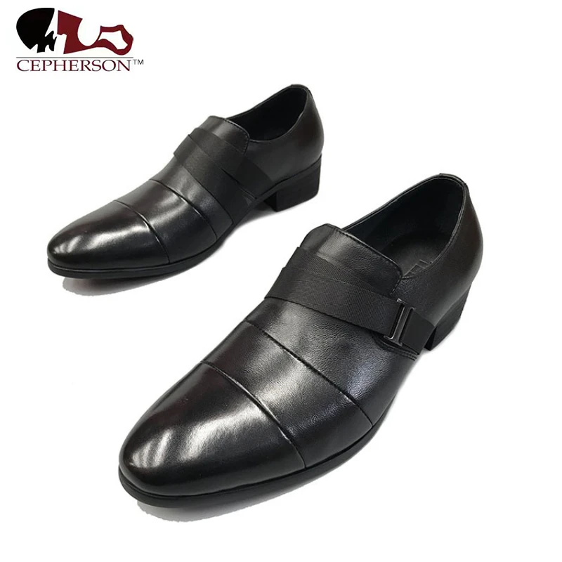 Business buckle strap men's shoes increased fashion metal round toe personality patchwork shoes male elestic band slip-on shoes
Business buckle strap men's shoes increased fashion metal round toe personality patchwork shoes male elestic band slip-on shoes