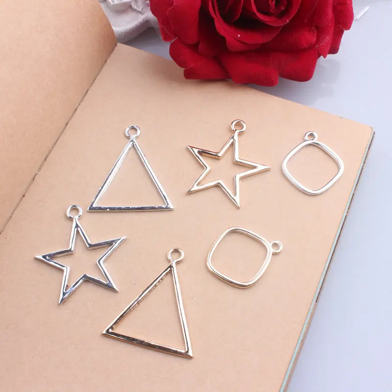 10pcs Gold Stars Square Pendants Charms DIY Earrings Making Findings Alloy Jewelry Accessories Handwork Wholesale
10pcs Gold Stars Square Pendants Charms DIY Earrings Making Findings Alloy Jewelry Accessories Handwork Wholesale