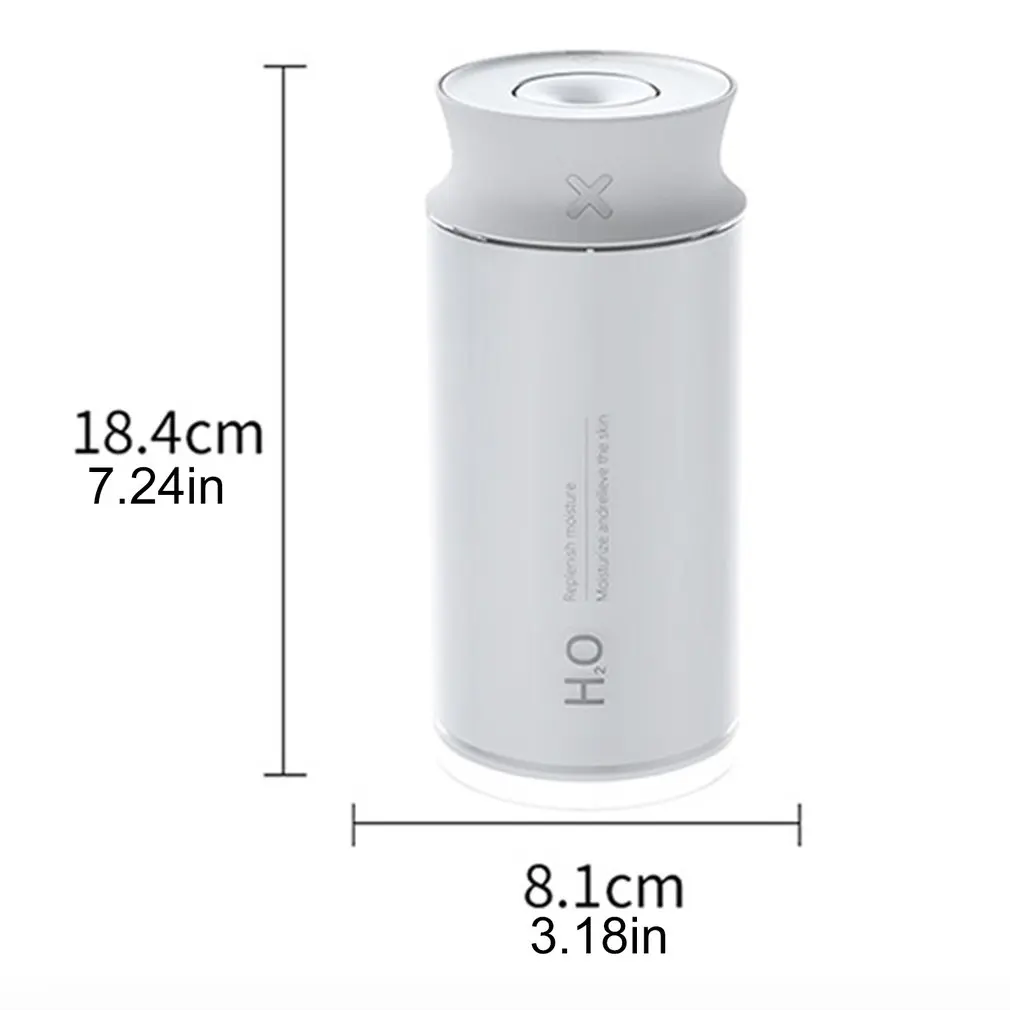 Small Cold Mist Humidifier Aroma Diffuser 400mL Large Capacity USB Cylindrical Aromatherapy Humidifier With Night Light 
Small Cold Mist Humidifier Aroma Diffuser 400mL Large Capacity USB Cylindrical Aromatherapy Humidifier With Night Light