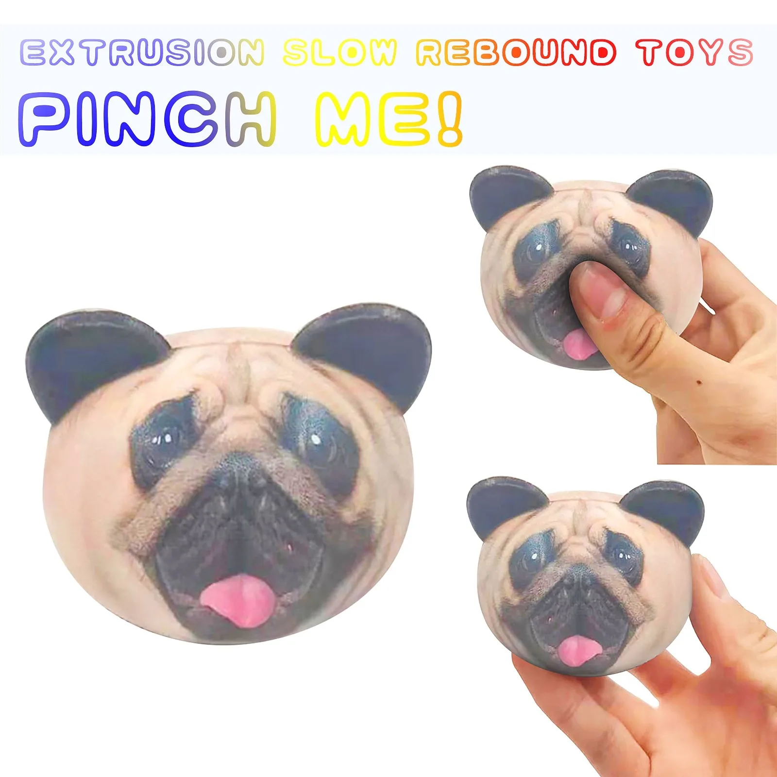 Dog Decompression Slow Re Bound Toys Animal Head Toys Decompression Toy Dolls Stress Toy Fidgets For Kids Детские Игрушки
Dog Decompression Slow Re Bound Toys Animal Head Toys Decompression Toy Dolls Stress Toy Fidgets For Kids Детские Игрушки