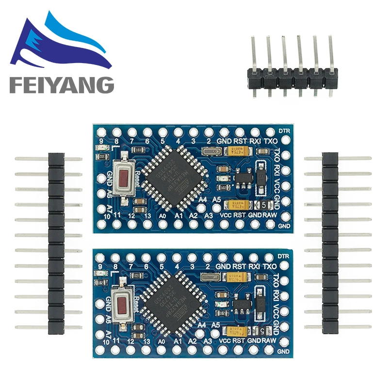 10 шт. Pro Mini 328 3 V/8 M 5V/16M ATMEGA328 ATMEGA328P AU для Arduino|mini atmega328|pro minimini |