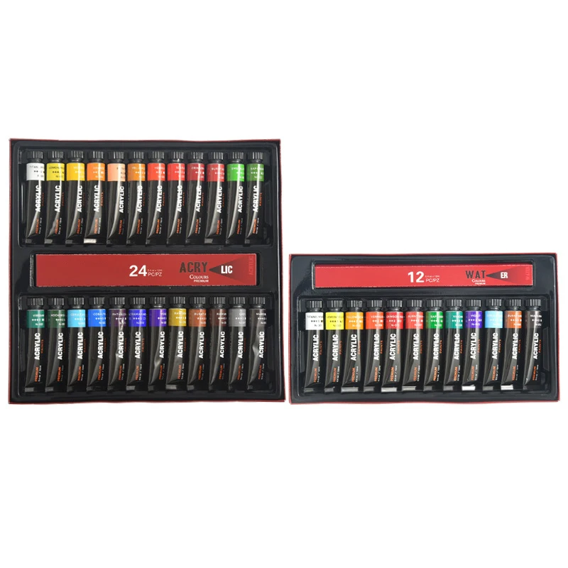 Acrylic Premium Artist Paint 12ml Tubes Set of 12/24 Acrylic Paint Set SAL99
Acrylic Premium Artist Paint 12ml Tubes Set of 12/24 Acrylic Paint Set SAL99