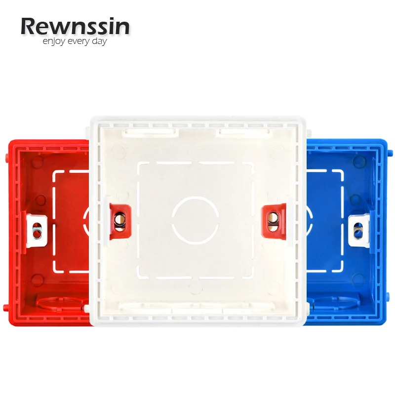 White Wall Outlet Mounting Box For UK EU Socket ABS 86 Type Socket And Switch Junction Box Installation Box
White Wall Outlet Mounting Box For UK EU Socket ABS 86 Type Socket And Switch Junction Box Installation Box