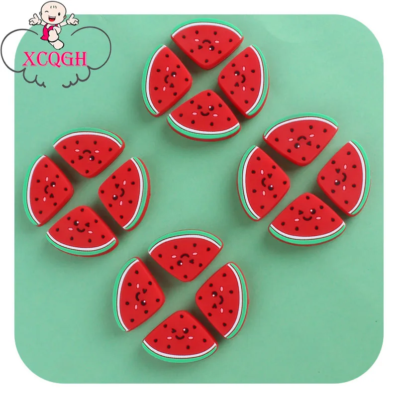 XCQGH 10Pcs Mini Baby Beads Teething Rodent Beads Watermelon Silicone Teether Accessories
XCQGH 10Pcs Mini Baby Beads Teething Rodent Beads Watermelon Silicone Teether Accessories