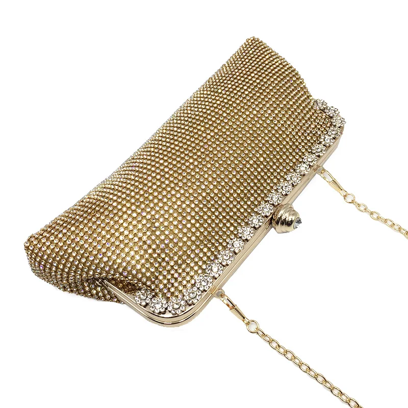 Woman Evening Bag Fashion Women Diamond Rhinestone Handbag Brand Designer Crystal Wedding Party Bag Purse Day Clutch with Chain
Woman Evening Bag Fashion Women Diamond Rhinestone Handbag Brand Designer Crystal Wedding Party Bag Purse Day Clutch with Chain