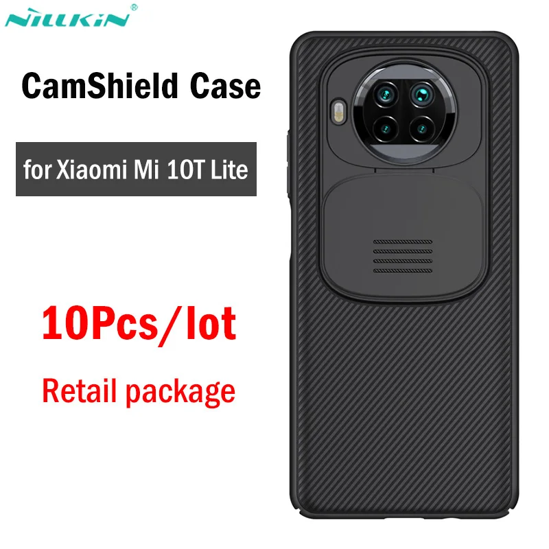 10Pcs/lot Nillkin CamShield Case for Xiaomi Mi 10T Lite 5G Case Cover 6.67'' Slide Camera Lens Protection Case Wholesales
10Pcs/lot Nillkin CamShield Case for Xiaomi Mi 10T Lite 5G Case Cover 6.67'' Slide Camera Lens Protection Case Wholesales