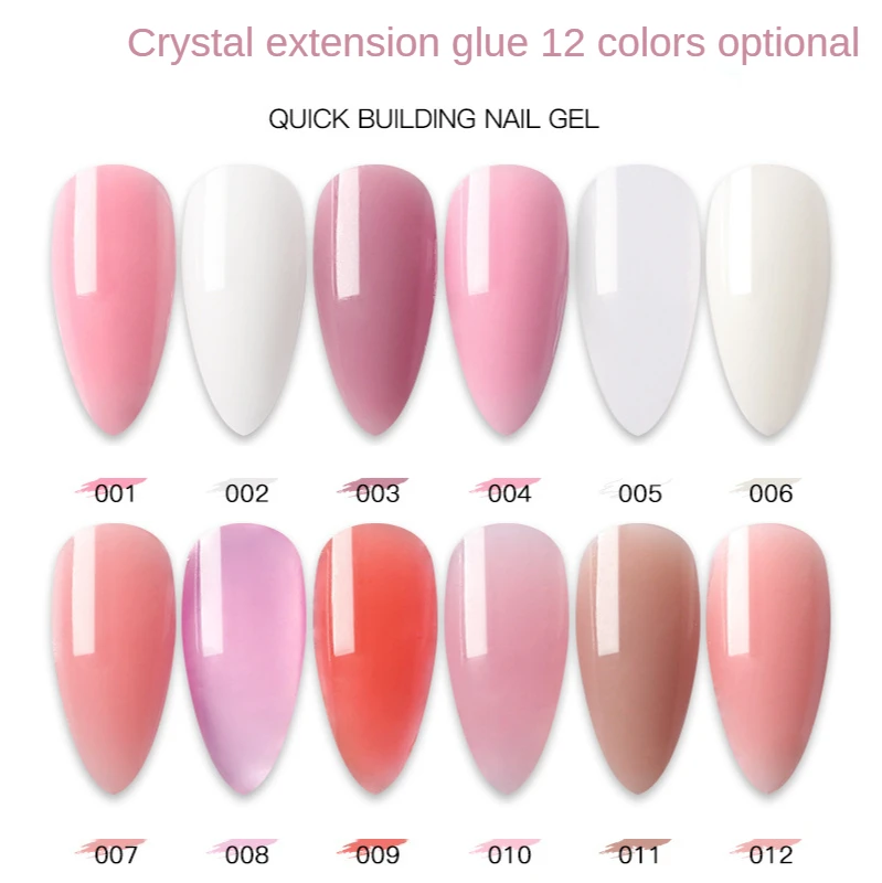 TXD 30/15ML Poly Glitter Gel Fashion Colors Extend Jelly Poly Glue Hot Sale UV/LED Lamp Extension Nail Art For Nails Odor Free
TXD 30/15ML Poly Glitter Gel Fashion Colors Extend Jelly Poly Glue Hot Sale UV/LED Lamp Extension Nail Art For Nails Odor Free