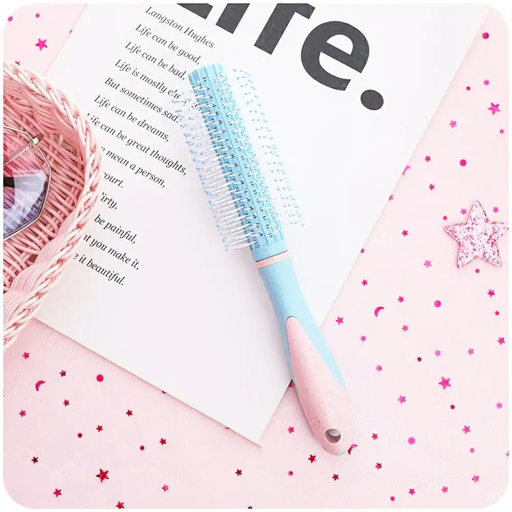 Hair Styling Brush Wheat Straw Detangle Hairbrush Salon Hairdressing Straight Curly Hair Comb Tangle Hair Brush
Hair Styling Brush Wheat Straw Detangle Hairbrush Salon Hairdressing Straight Curly Hair Comb Tangle Hair Brush