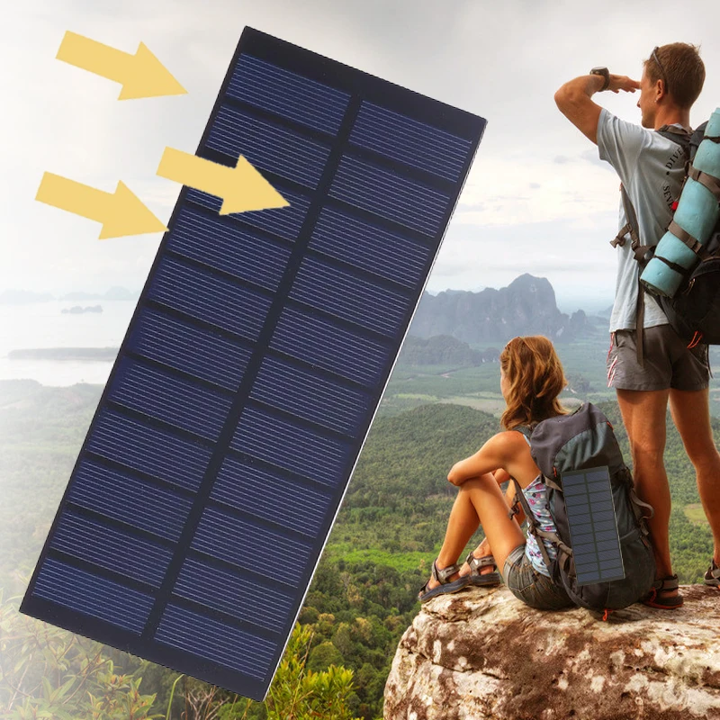 4W 5 V универсальные солнечные минибатареи поликремния солнечного света Зарядка DIY