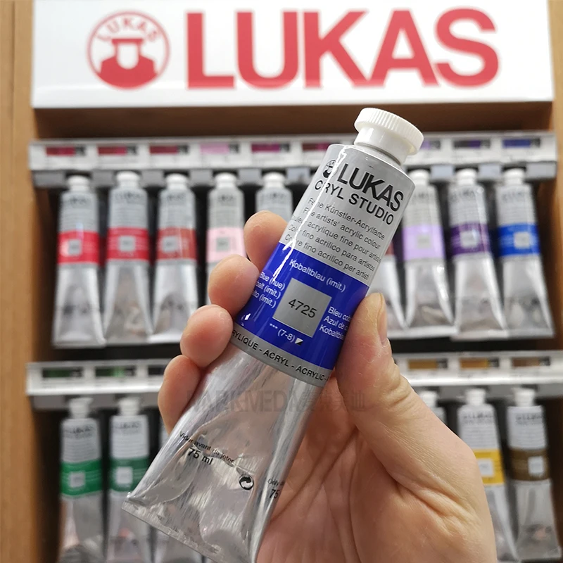 Germany imported LUKAS Acrylic paint professional P grade wall painting indoor glass painting 75ml acrylic
Germany imported LUKAS Acrylic paint professional P grade wall painting indoor glass painting 75ml acrylic