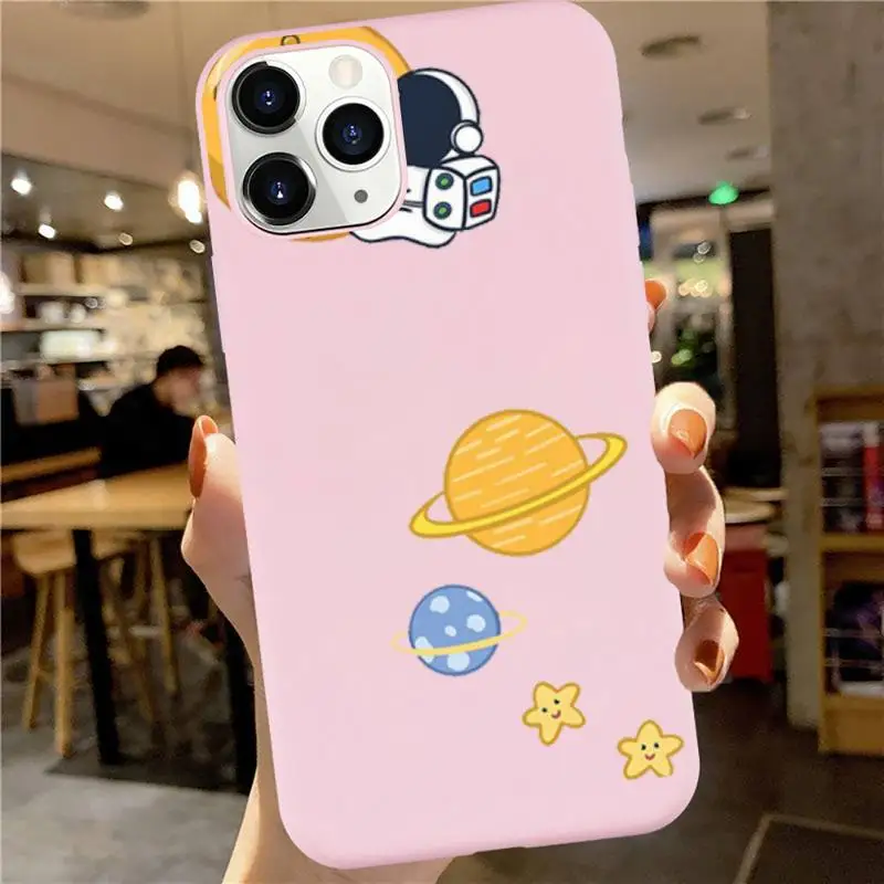 cartoon astronaut planet spaceship luxury mobile Phone Case Candy Color for iPhone 6 7 8 11 12 s mini pro X XS XR MAX Plus
cartoon astronaut planet spaceship luxury mobile Phone Case Candy Color for iPhone 6 7 8 11 12 s mini pro X XS XR MAX Plus