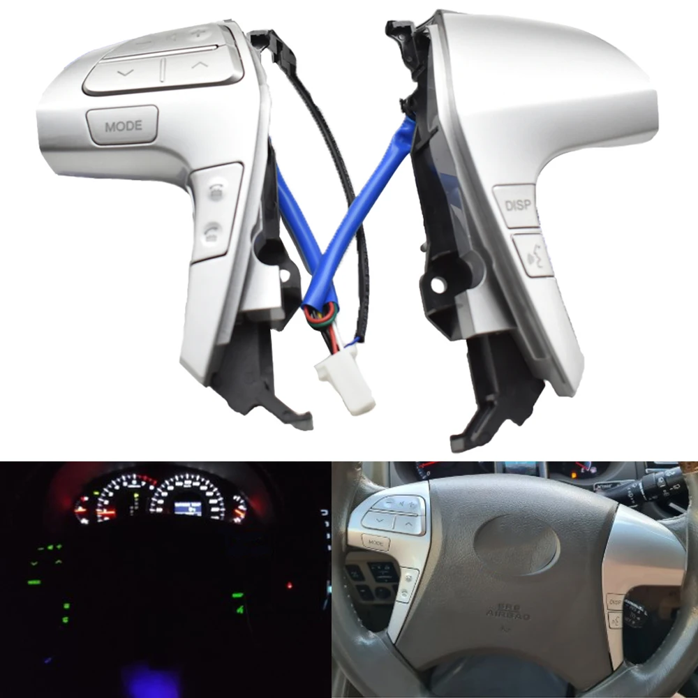 

New Auto Steering Wheel Audio Control Button Switch For TOYOTA HIGHLANDER 84250-0E220 84250-0E120 84250-0K020