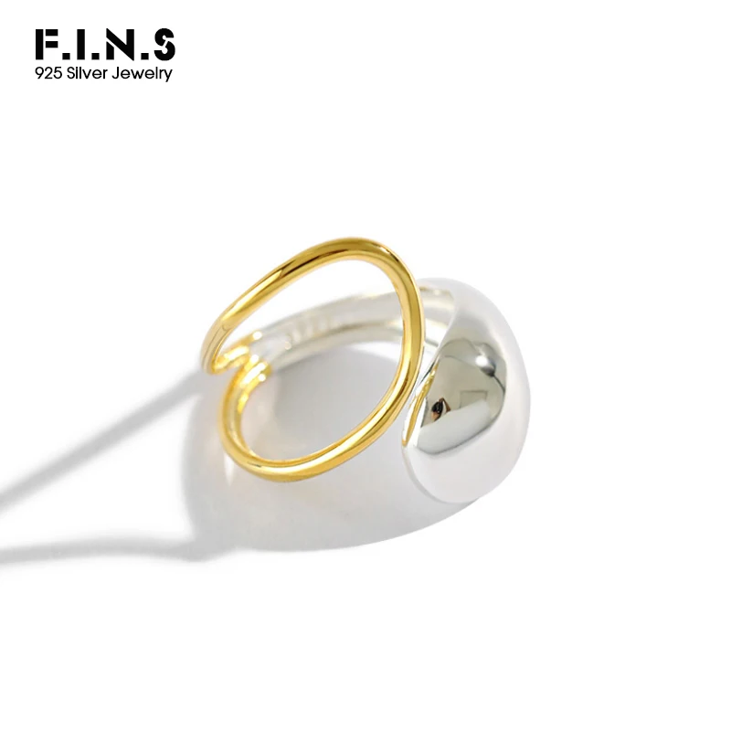 F.I.N.S 2020 Unique Design S925 Sterling Silver Ring Wide Asymmetry Waterdrop Ring Opening Silver 925 Finger Ring Fine Jewelry
F.I.N.S 2020 Unique Design S925 Sterling Silver Ring Wide Asymmetry Waterdrop Ring Opening Silver 925 Finger Ring Fine Jewelry