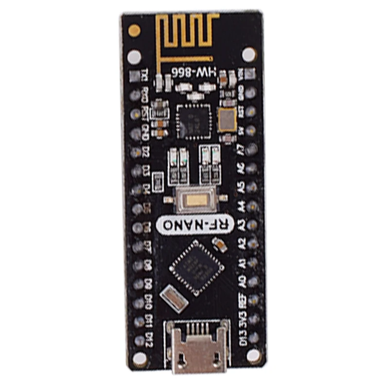 RF-Nano совместим с ATMEGA328P Nano и встроенным беспроводным Bluetooth-модулем NRF24L01 CH340/CC2540
RF-Nano совместим с ATMEGA328P Nano и встроенным беспроводным Bluetooth-модулем NRF24L01 CH340/CC2540