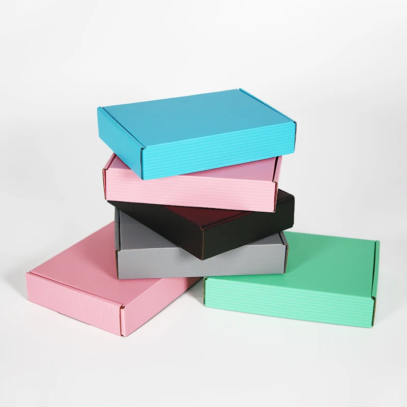 10Pcs/lot Large Kraft Paper Gift Packaging Box Kraft Cardboard Handmade Soap Candy Box Pink/Black Craft Corrugated Gift Box 
10Pcs/lot Large Kraft Paper Gift Packaging Box Kraft Cardboard Handmade Soap Candy Box Pink/Black Craft Corrugated Gift Box