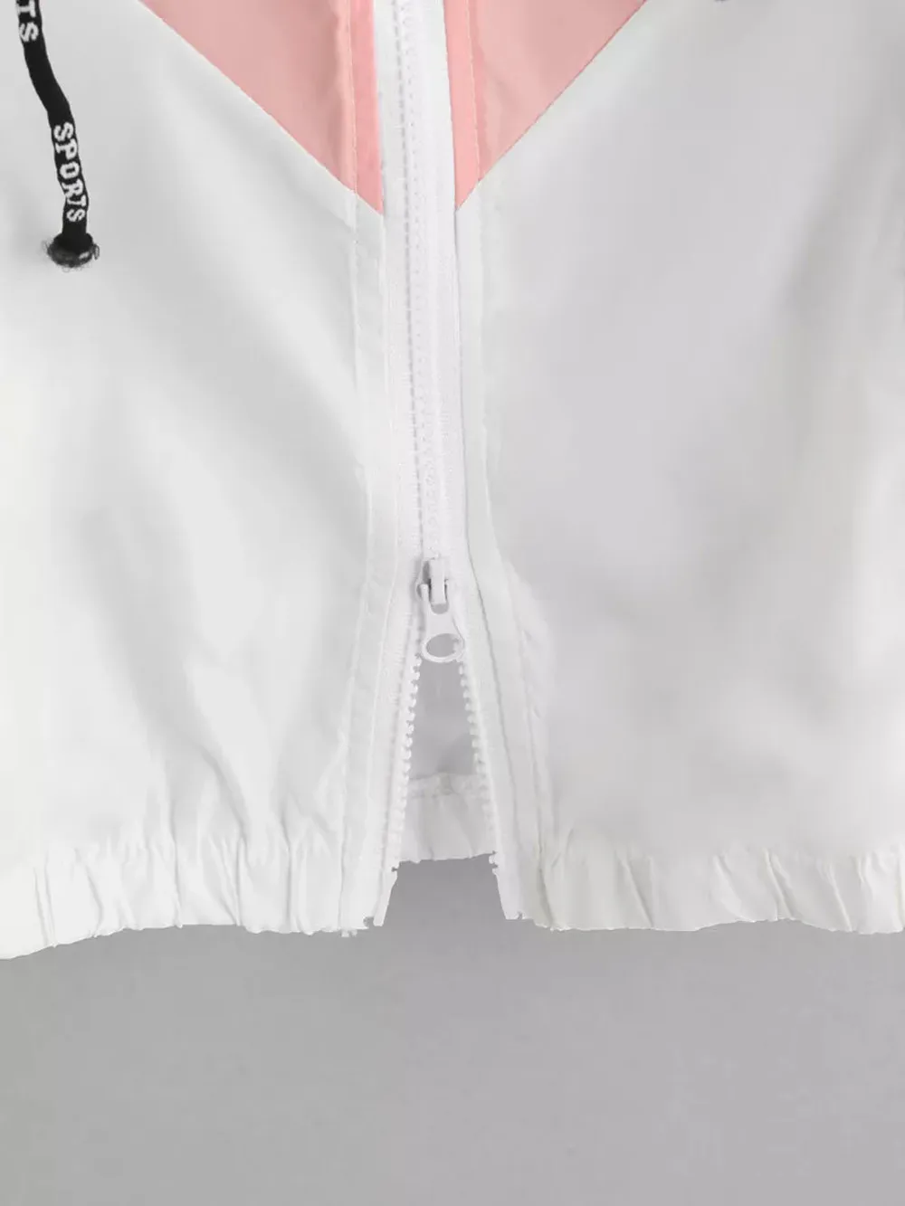 Hooded Patchwork Long Sleeve Thin Skinsuits Zipper Jacket Women Casua Jackets Coat Casaco Feminino Jaqueta Feminina W1030
Hooded Patchwork Long Sleeve Thin Skinsuits Zipper Jacket Women Casua Jackets Coat Casaco Feminino Jaqueta Feminina W1030