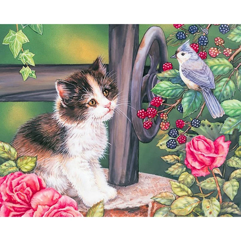Diamond Painting Animal Cat 5D DIY Full Square Round Drill Flower Bird Diamond Embroidery Mosaic Cross Stitch Home Decor L02
Diamond Painting Animal Cat 5D DIY Full Square Round Drill Flower Bird Diamond Embroidery Mosaic Cross Stitch Home Decor L02