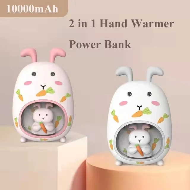2021 Christmas present Mini Cute Bunny Winter USB Handwarmer 10000mAh Power Bank for iPhone 12 11 XS Xiaomi
2021 Christmas present Mini Cute Bunny Winter USB Handwarmer 10000mAh Power Bank for iPhone 12 11 XS Xiaomi