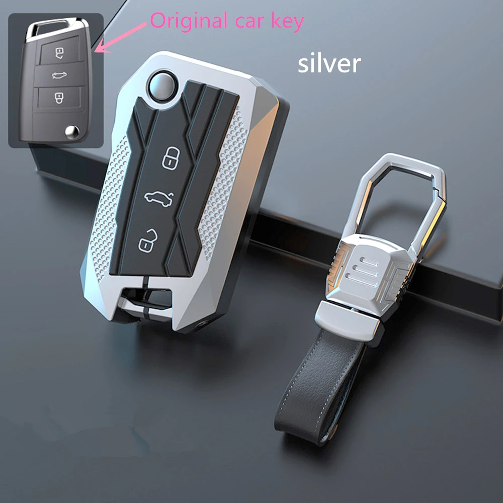 Remote Car Key Fob Shell Cover Case Galvanized Alloy For Volkswagen VW Golf 7 MK7 GTI R Tiguan 2016 2017 2018
Remote Car Key Fob Shell Cover Case Galvanized Alloy For Volkswagen VW Golf 7 MK7 GTI R Tiguan 2016 2017 2018