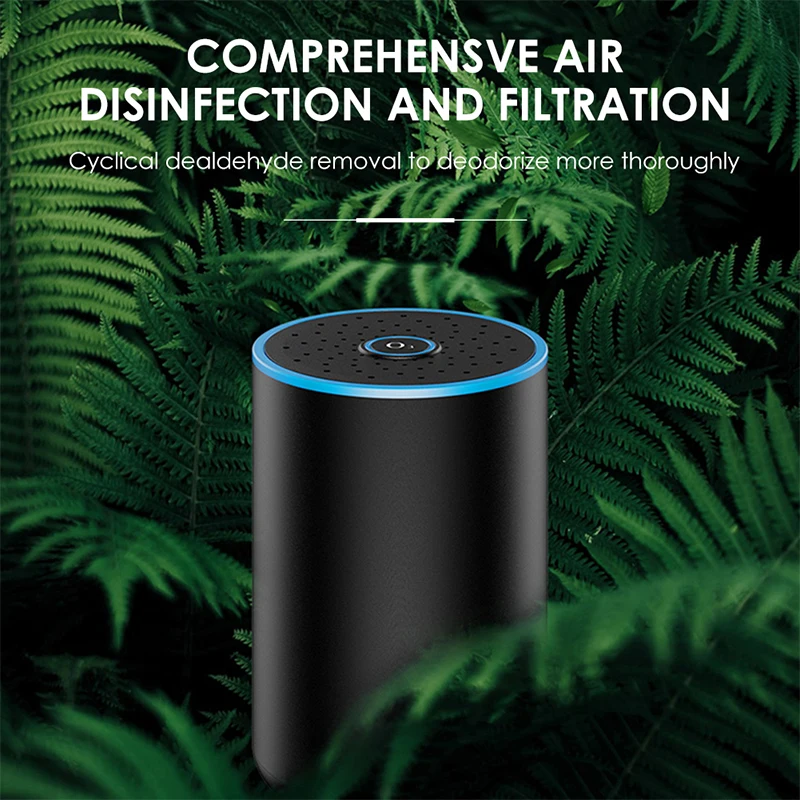 800MA 5V 2.5hCar Portable Wireless Air Filter Purifier Ozone Generator Air Freshener USB Charging Car Home Box Wardrobe Kitchen
800MA 5V 2.5hCar Portable Wireless Air Filter Purifier Ozone Generator Air Freshener USB Charging Car Home Box Wardrobe Kitchen
