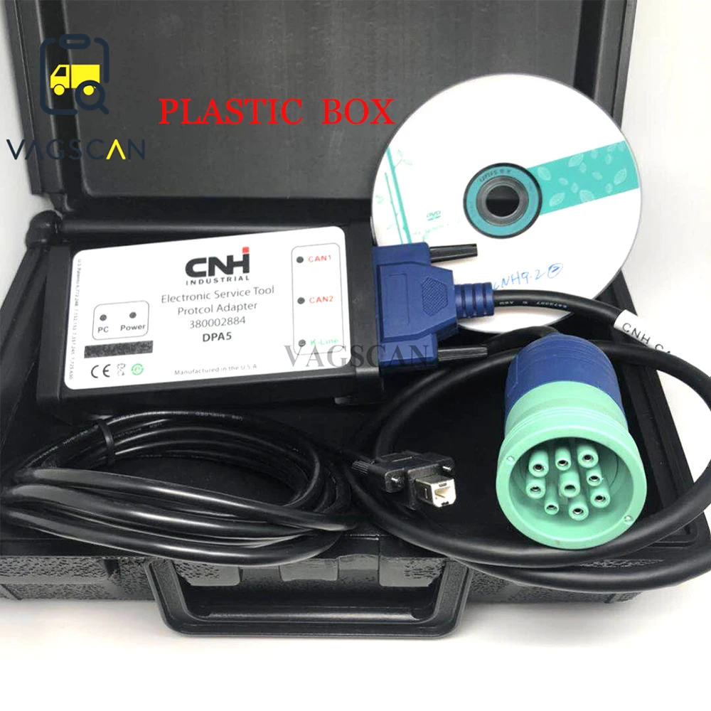 

Диагностический комплект для New Holland чехол V9.4 CNH DPA5 EST электронный сервисный Инструмент Eengineering уровень диагностический комплект