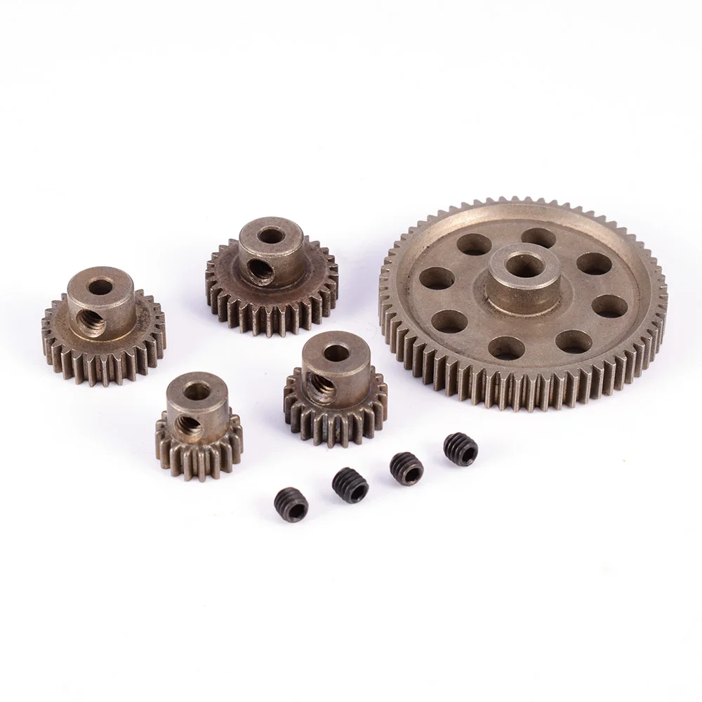 5pcs Metal Diff Differential Main Gear 5MM 64T Motor Pinion Gears 3.17MM 17T 21T 26T 29T for Traxxas Hsp Redcat 11164 RC Truck
5pcs Metal Diff Differential Main Gear 5MM 64T Motor Pinion Gears 3.17MM 17T 21T 26T 29T for Traxxas Hsp Redcat 11164 RC Truck