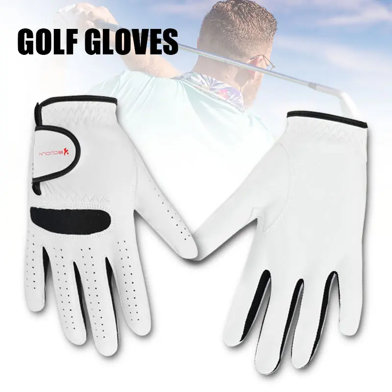 1pcs Men Golf Gloves Leather Soft Glove Adjustable Breathable for Left-Handed Right-Handed THJ99
1pcs Men Golf Gloves Leather Soft Glove Adjustable Breathable for Left-Handed Right-Handed THJ99